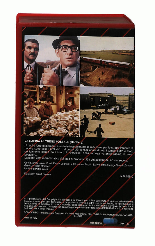 EBOND La Rapina Al Treno Postale Domovideo VHS VH003402