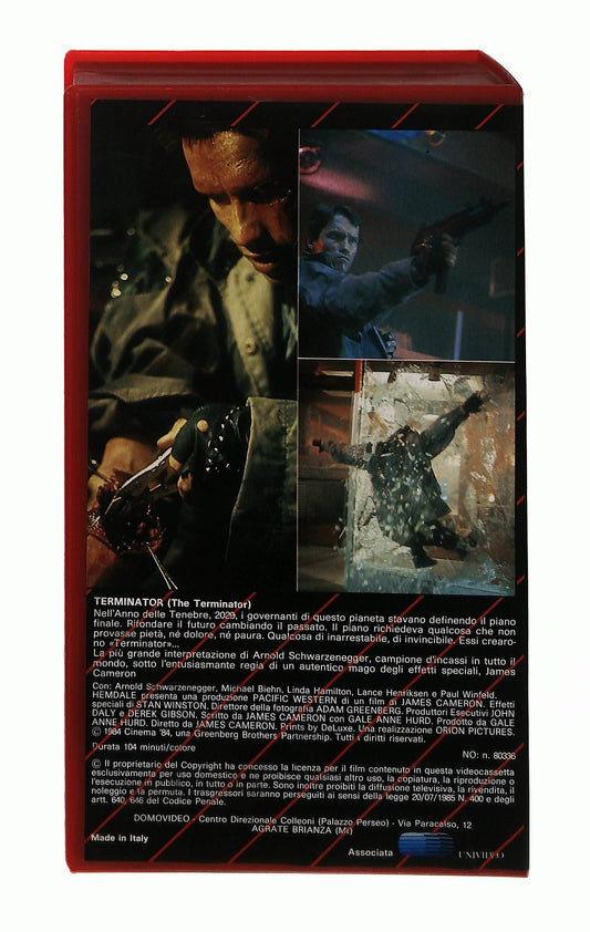 EBOND Terminator Domovideo VHS VH003406