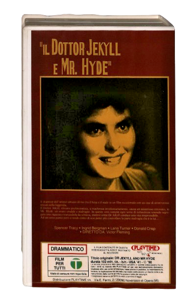 EBOND Il Dottor Jekyll e Mr Hyde Playtime VHS VH003424