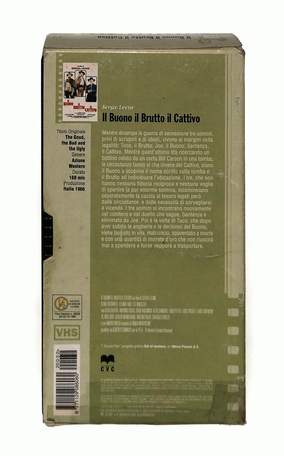 EBOND Il Buono Il Brutto Il Cattivo Corriere Della Sera VHS VH003436