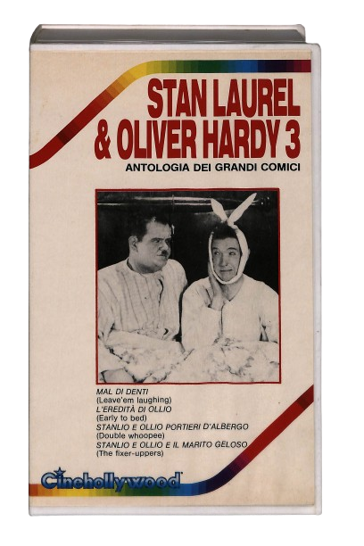 EBOND Stan Lauren & Oliver Hardy 3 Cinehollywood VHS VH003465