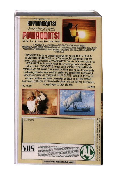 EBOND Powaqqatsi Cannon No Ita In Lingua Tedesca VHS VH003520
