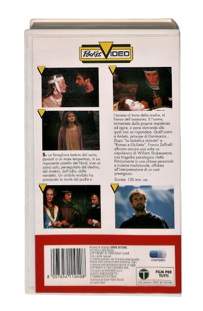 EBOND Amleto Franco Zeffirelli Vivivideo VHS VH003681