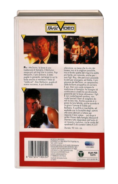 EBOND Boxe Gene Hackman Vivivideo VHS VH003685