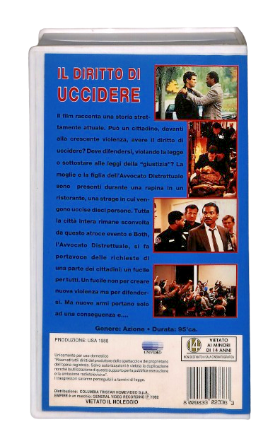 EBOND Il Diritto Di Uccidere Empire Video Gold VHS VH003687