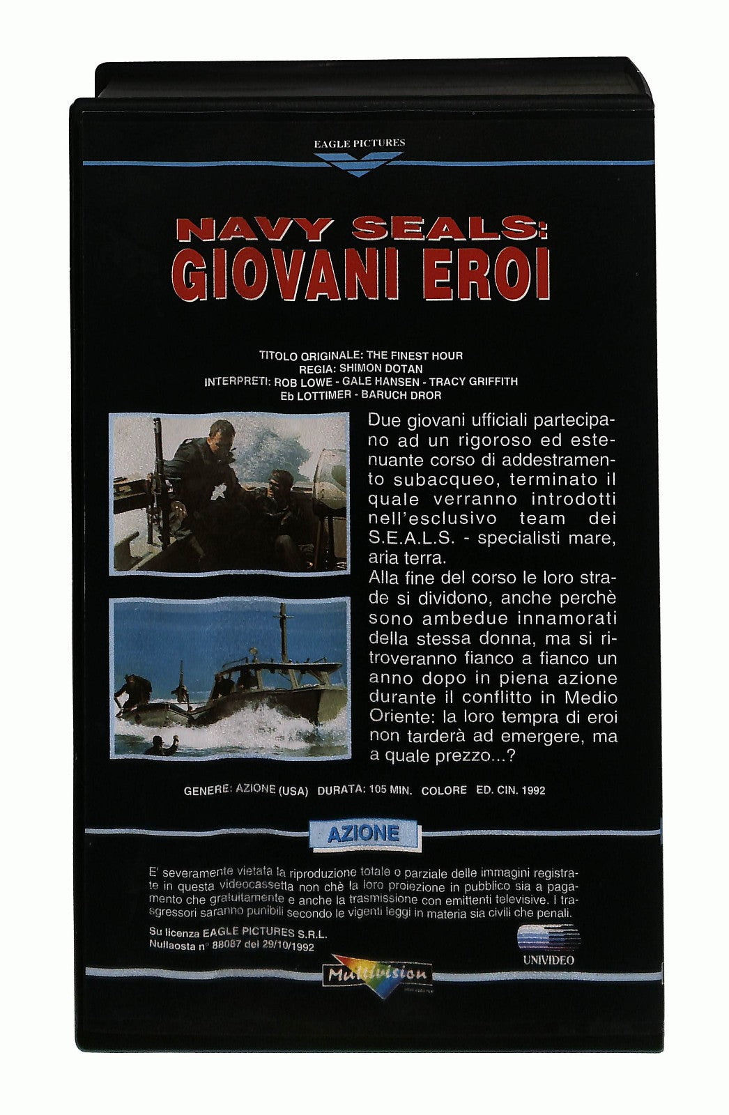 EBOND Navy Seals Giovani Eroi Multivision VHS VH003703