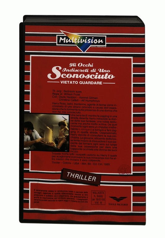 EBOND Gli Occhi Indiscreti Di Uno Sconosciuto Multivision VHS VH003704