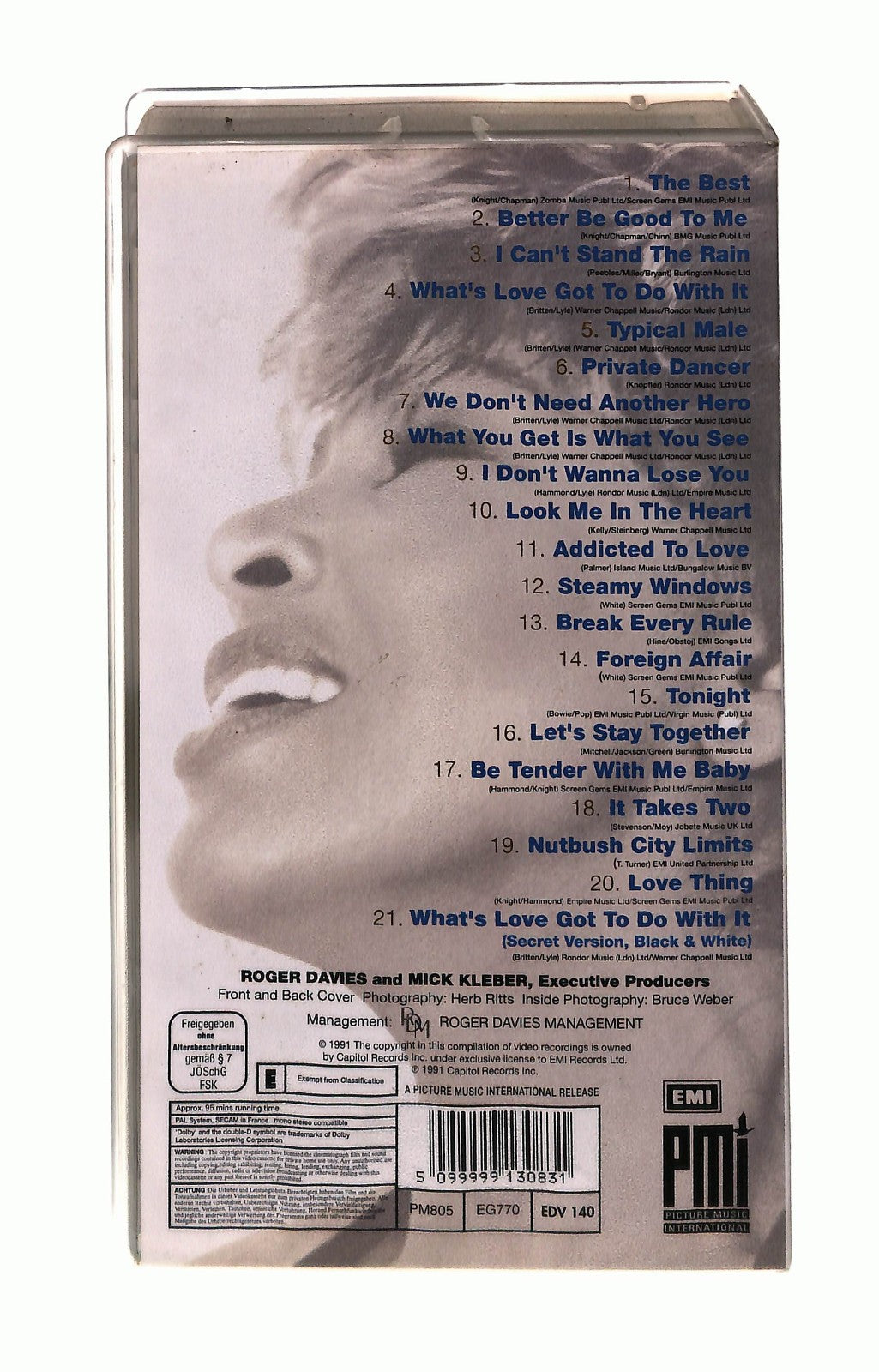 EBOND Ebon Tina Turner Simply The Best No Ita In Lingua Inglese VHS VH003714