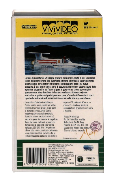 EBOND Pericolo Sull Acqua Vivivideo VHS VH003965