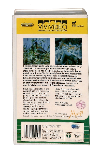 EBOND I Grandi Uccelli Dell Estuario Vivivideo VHS VH003972