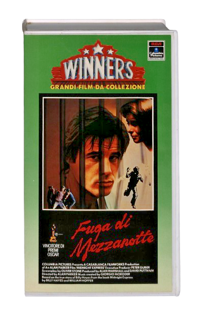 EBOND Fuga Di Mezzanotte Columbia Winners VHS VH004079