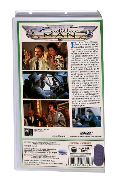 EBOND Cadillac Man Columbia Winners VHS VH004082