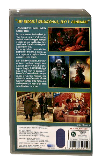 EBOND La Leggenda Del Re Pescatore Columbia Winners VHS VH004086