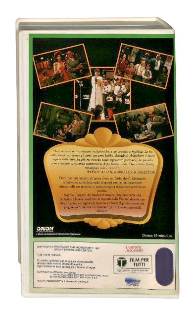 EBOND Radio Days Columbia Winners VHS VH004110