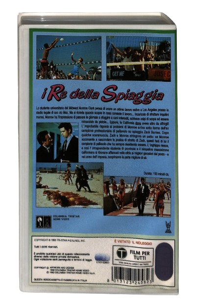 EBOND I Re Della Spiaggia Columbia Winners VHS VH004114