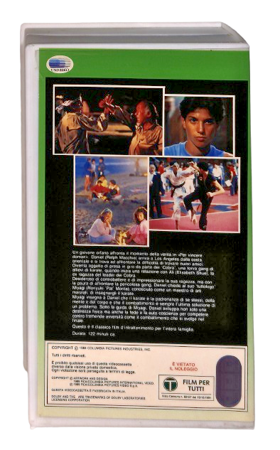 EBOND Karate Kid Per Vincere Domani Columbia Winners VHS VH004167