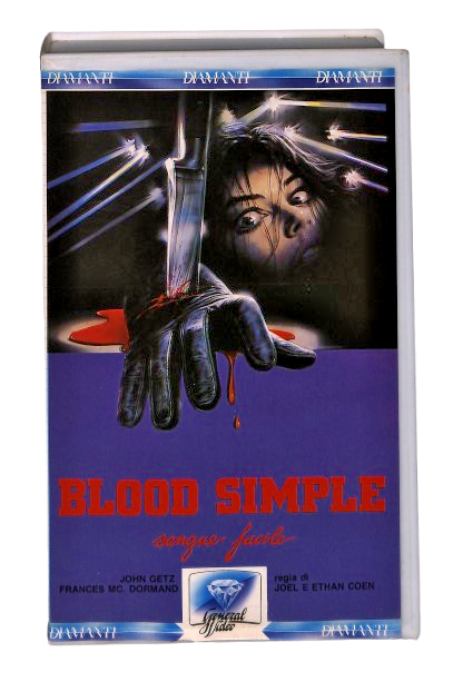 EBOND Blood Simple General Video VHS VH004179