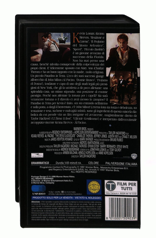 EBOND Avvocato Del Diavolo Wb VHS VH004221
