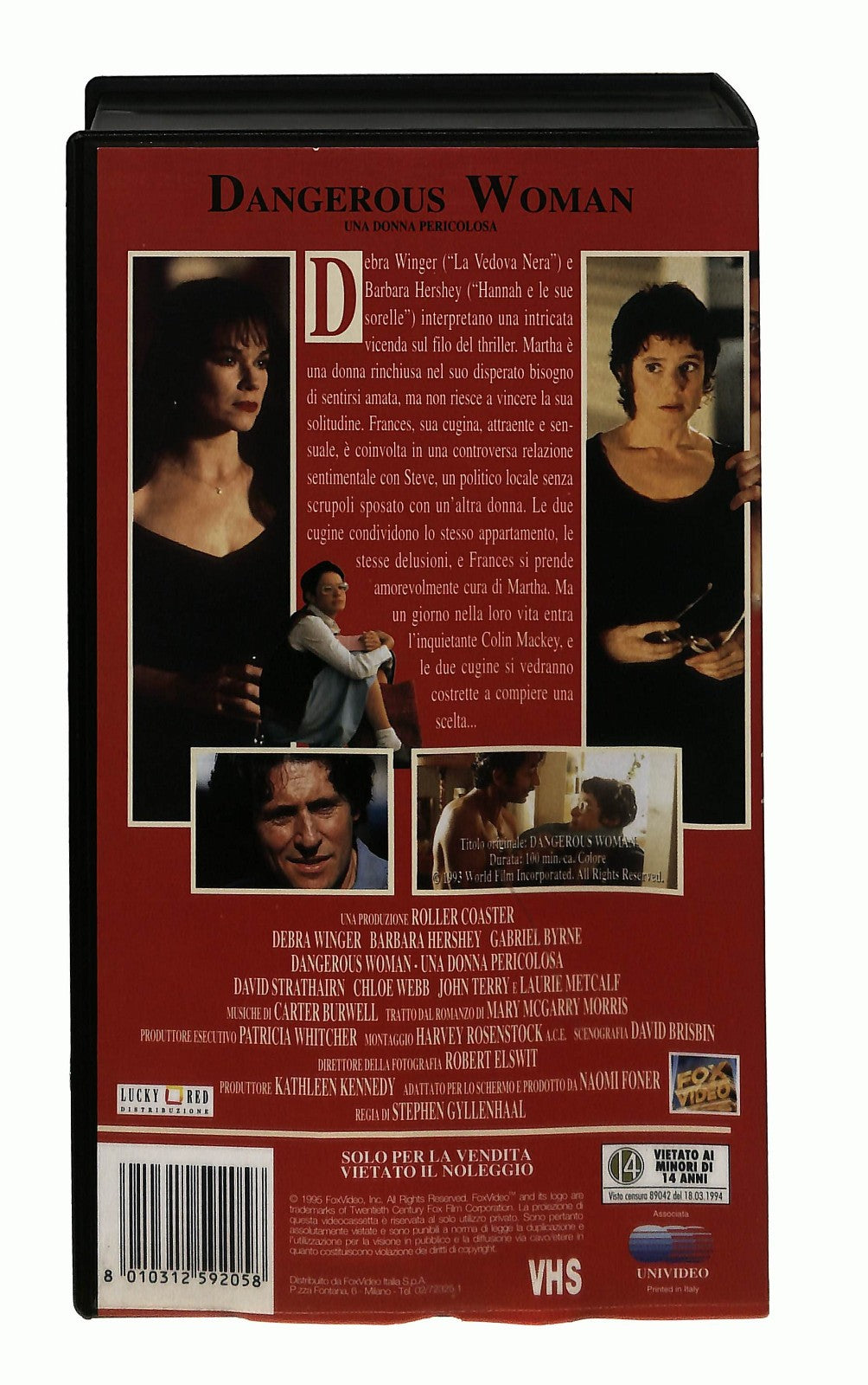 EBOND Dangerous Woman Fox Lucy Red VHS VH004363