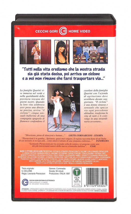 EBOND Il Ciclone Cecchi Gori Home Video VHS VH004403