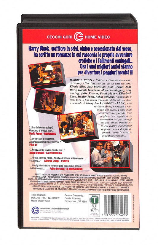EBOND Harry a Pezzi Cecchi Gori Home Video VHS VH004412