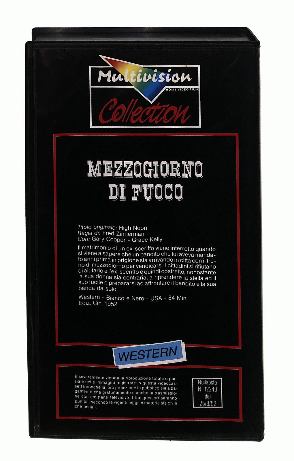 EBOND Mezzogiorno Di Fuoco Multivision VHS VH004483