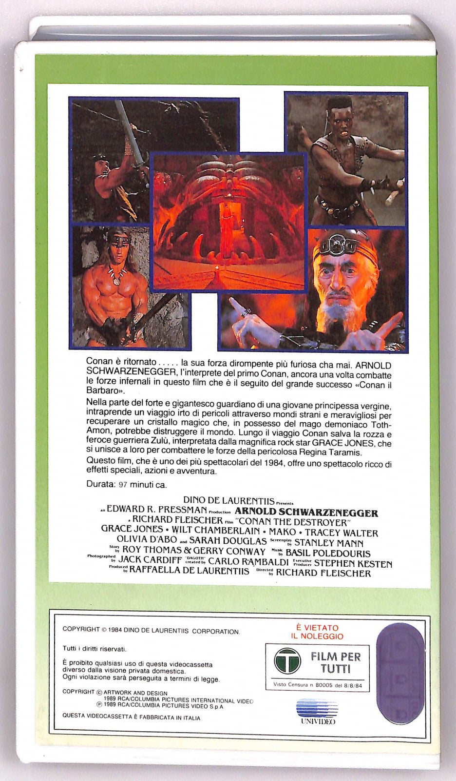 EBOND Conan Il Distruttore Columbia Winners VHS VH004572