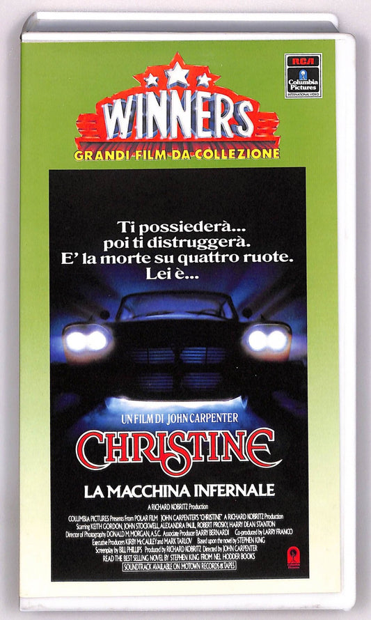 EBOND Christine La Macchina Infernale Columbia Winners VHS VH004576