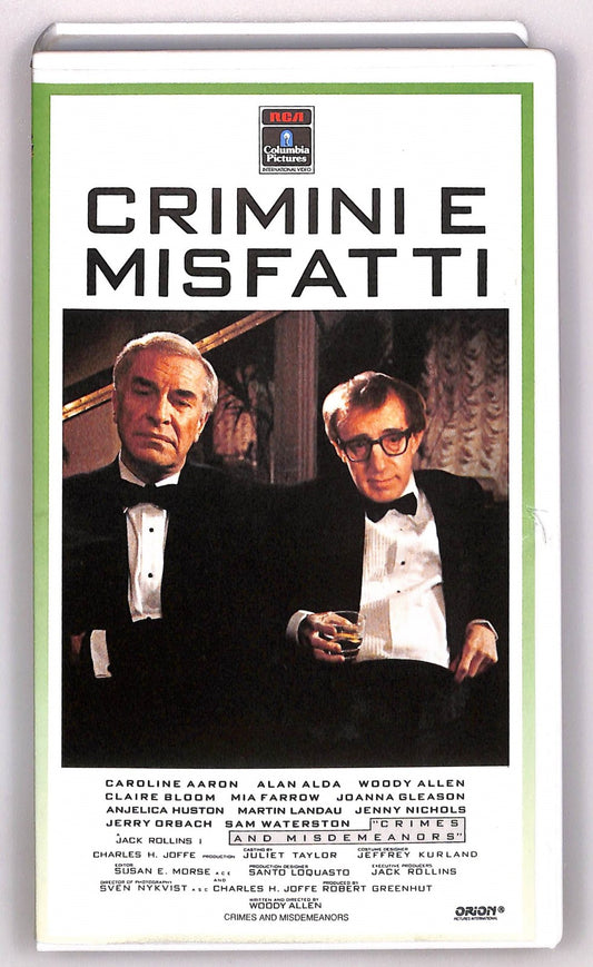EBOND Crimini e Misfatti Columbia Winners VHS VH004578