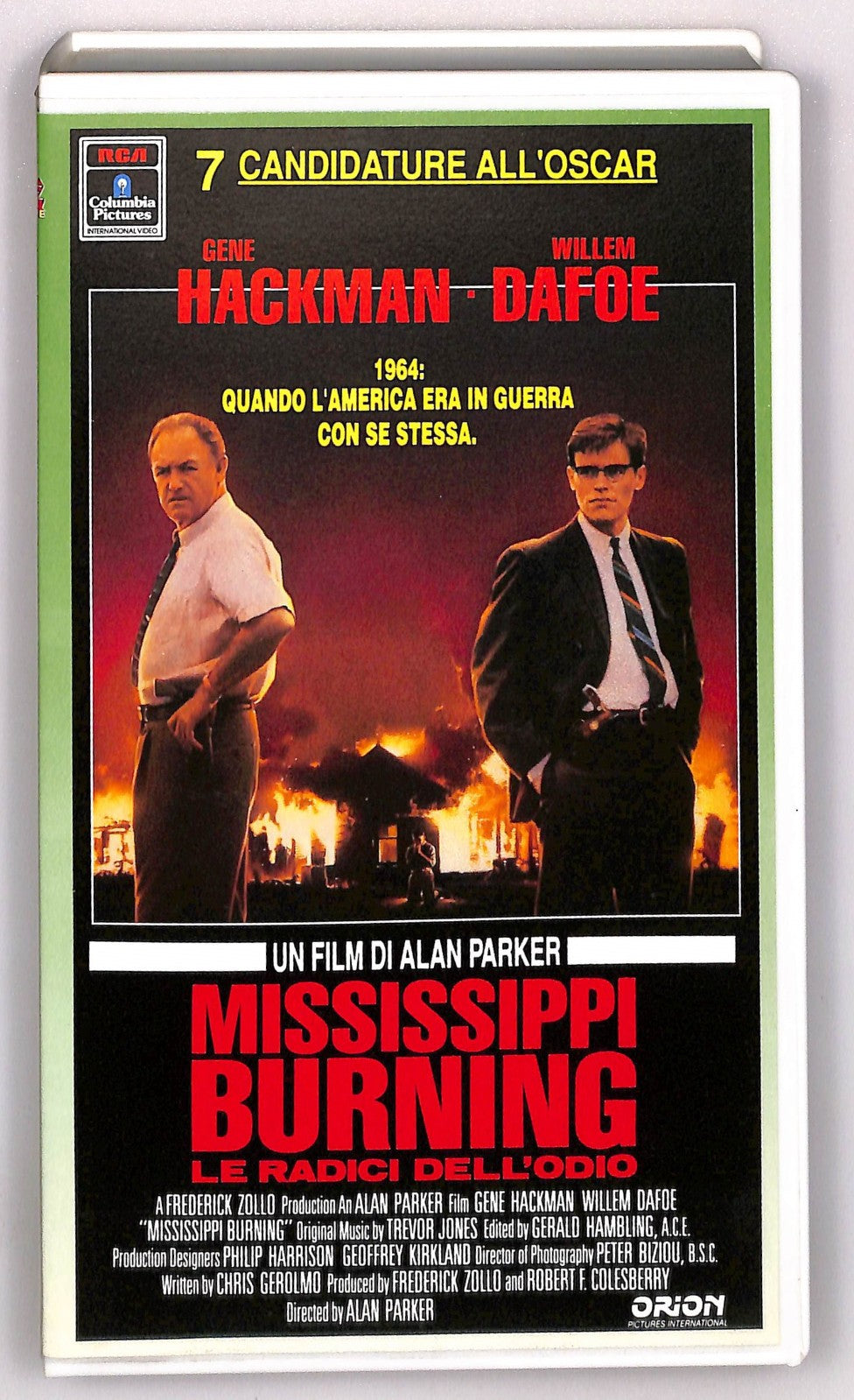 EBOND Missisipi Burning Columbia Winners VHS VH004579