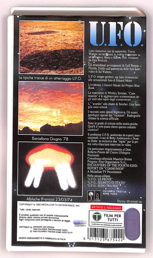 EBOND Il Contatto Ufo Columbia Winners VHS VH004602