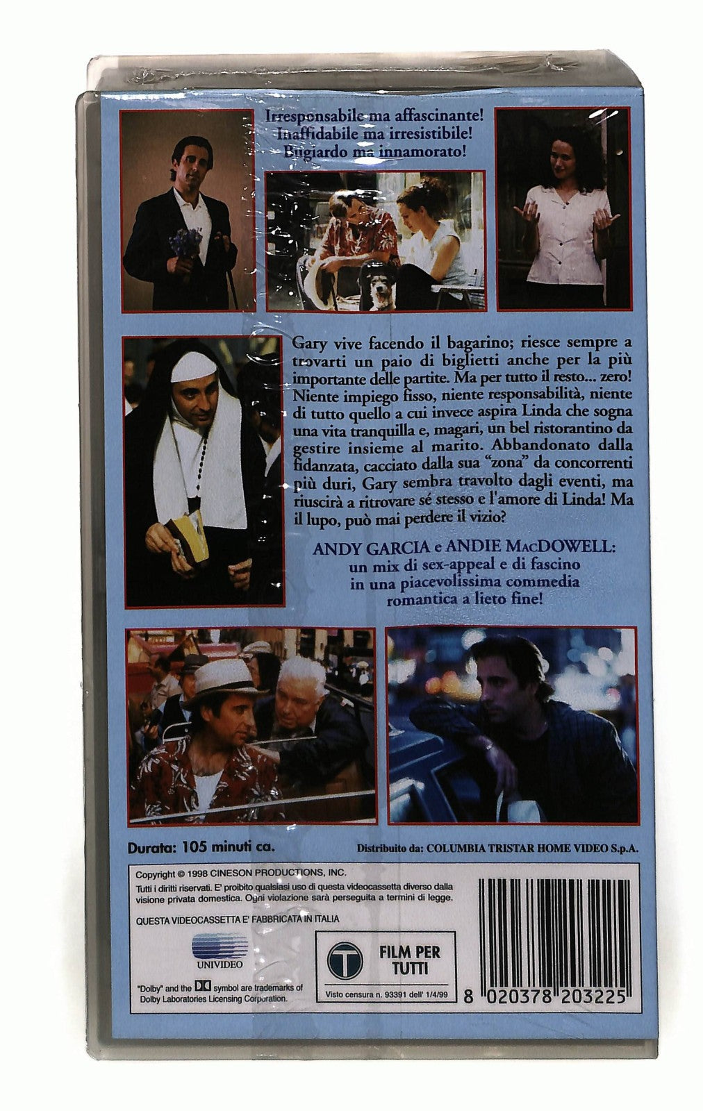 EBOND Biglietti d Amore Home Video VHS VH004677