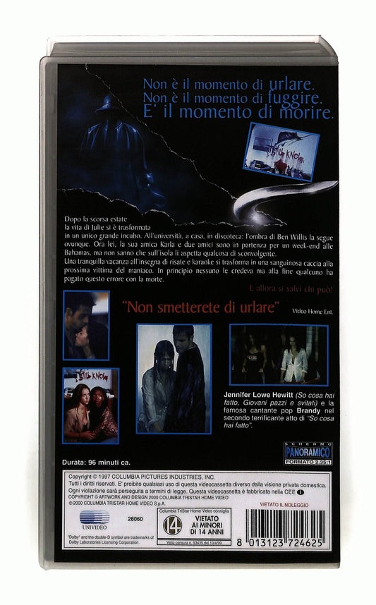 EBOND Incubo Finale Home Video VHS VH004678