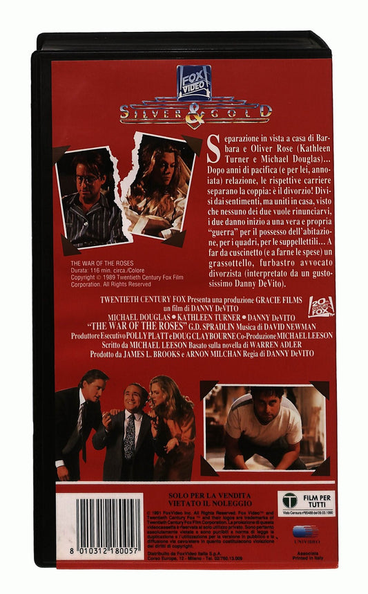 EBOND La Guerra Dei Roses Fox VHS VH004729
