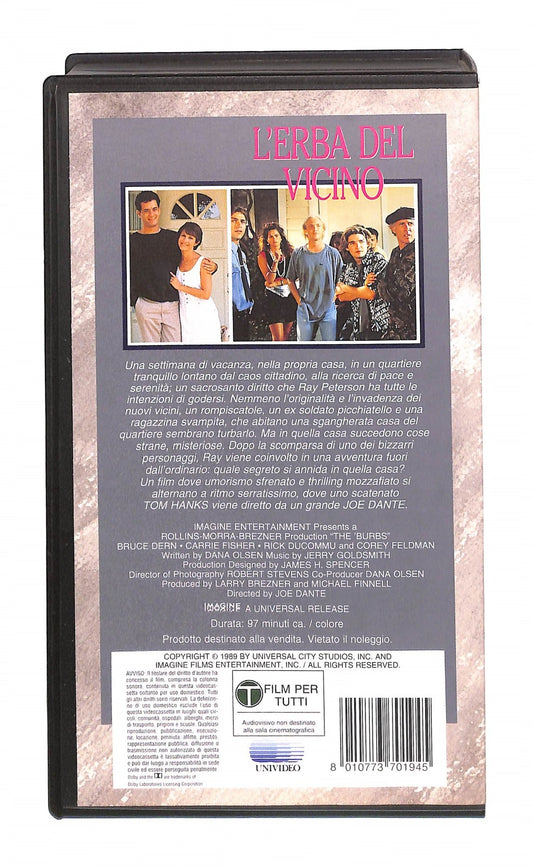 EBOND L Erba Del Vicino Universal Cic VHS VH004963