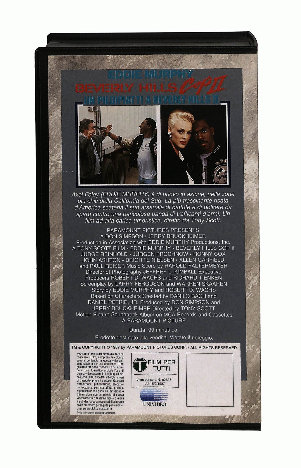 EBOND Beverly Hills Cop Ii Paramount Cic VHS VH004983