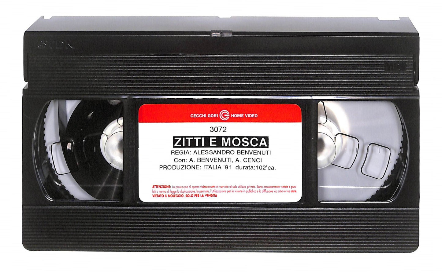 EBOND Zitti e Mosca Cecchi Gori Home Video VHS VH005018