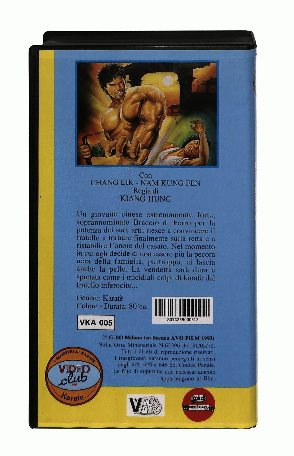 EBOND Il Cinese Dal Braccio Di Ferro Video Club VHS VH005107