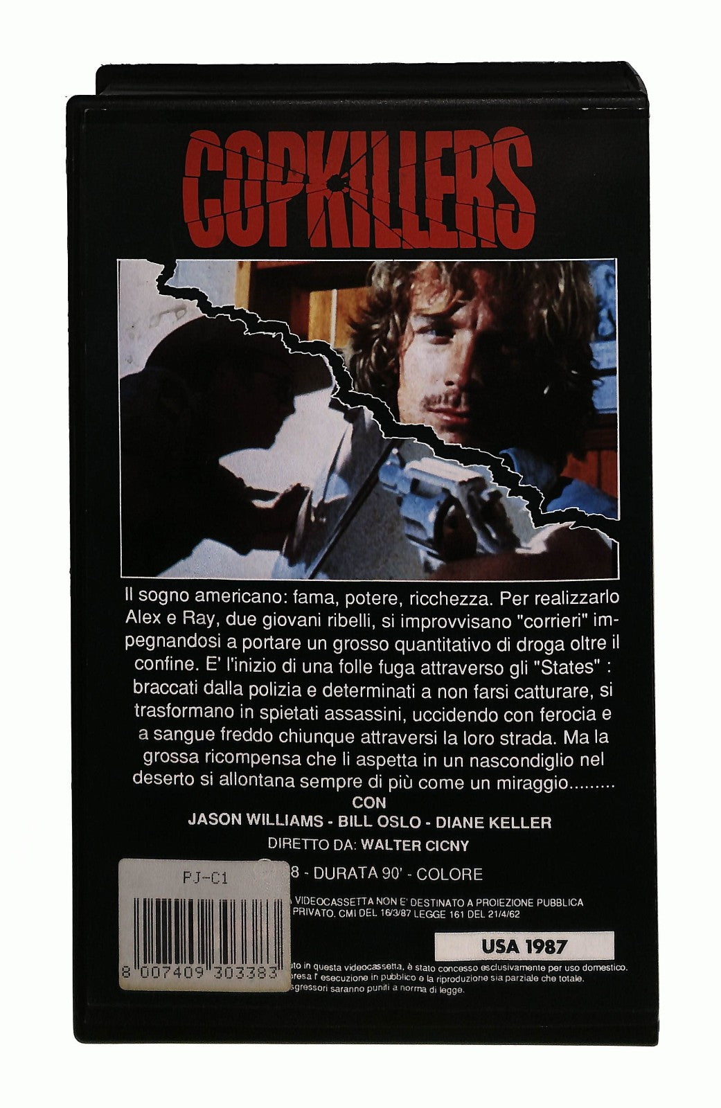 EBOND Copkillers Playtime VHS VH005109