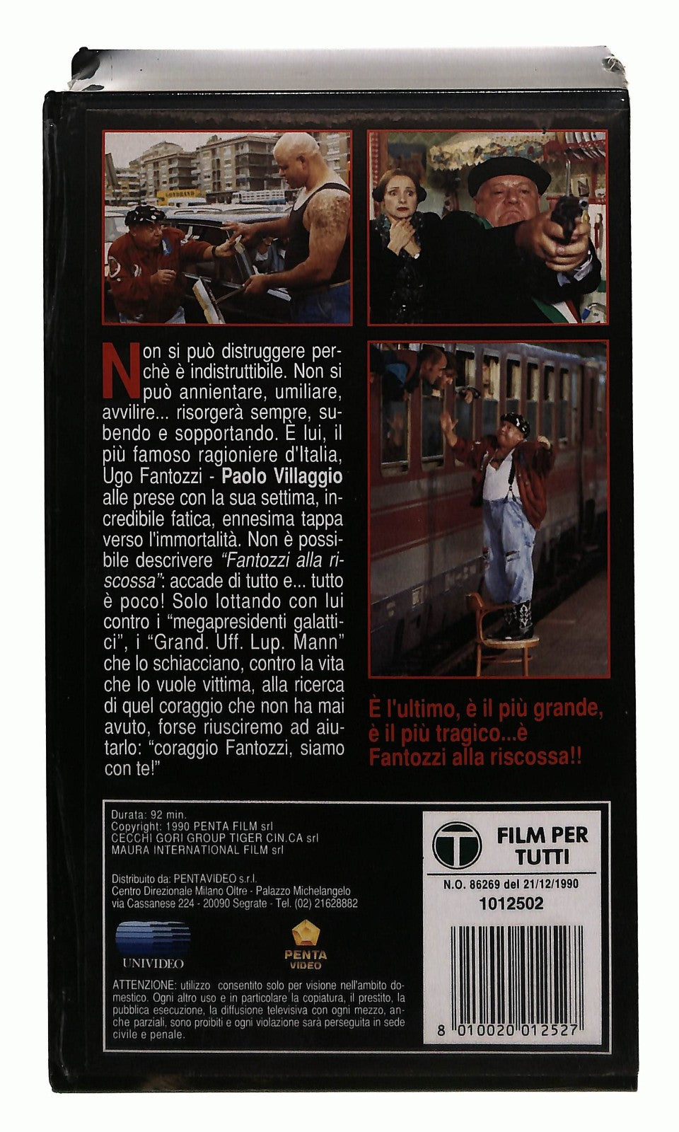 EBOND Fantozzi Alla Riscossa Penta VHS VH005330