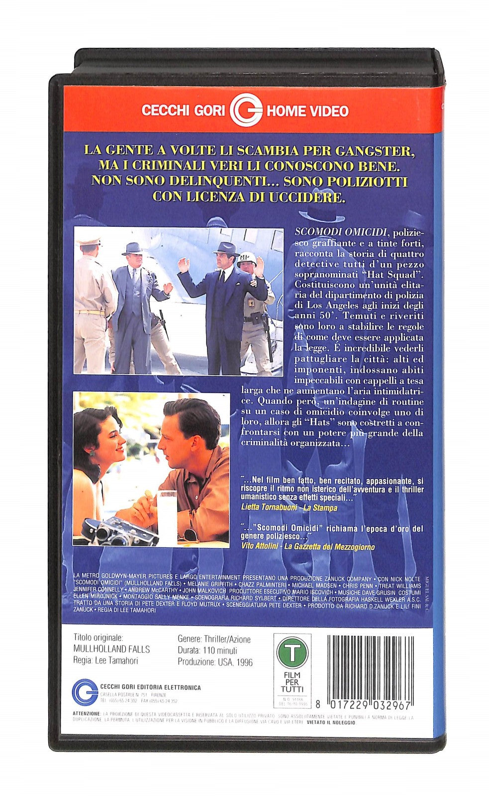 EBOND Scomodi Omicidi Cecchi Gori Home Video VHS VH005369