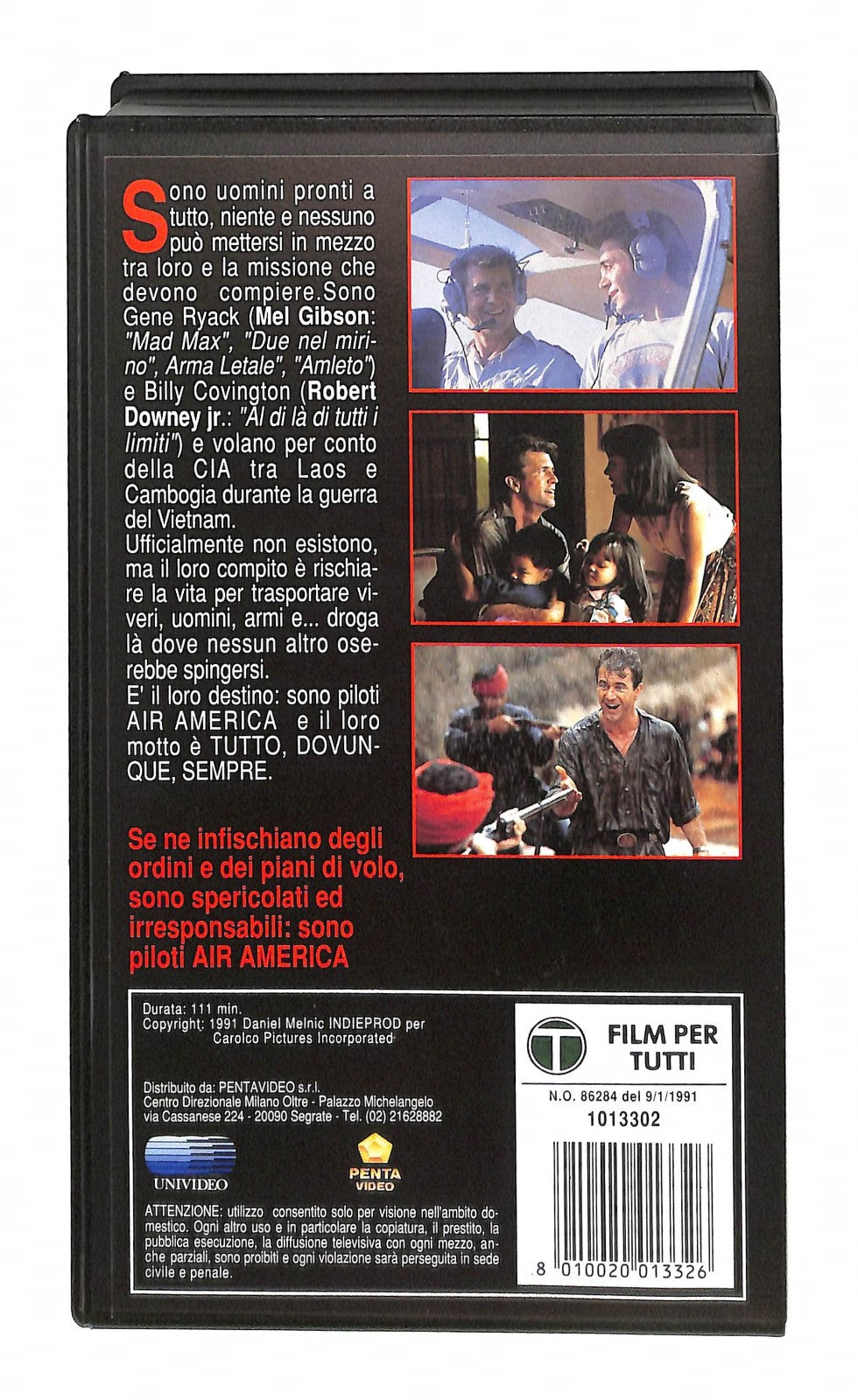 EBOND Air America Penta Video VHS VH005382