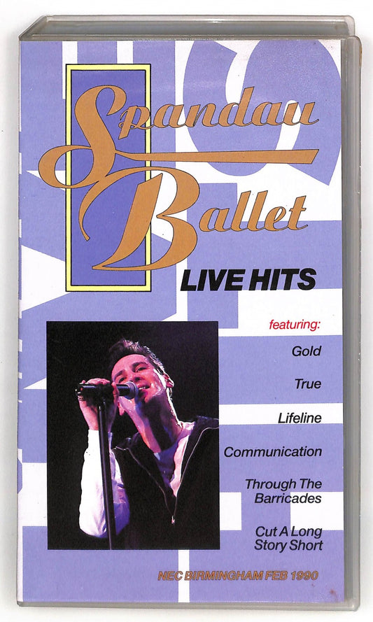 EBOND Spandau Ballet Live Hits No Ita VHS VH005412