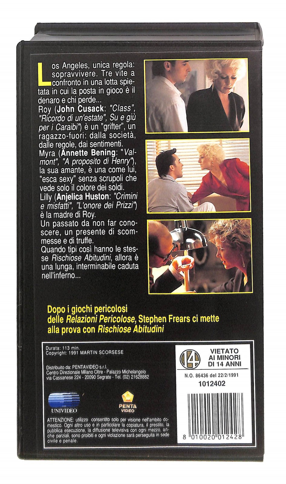 EBOND Rischiose Abitudini Penta Video VHS VH005423