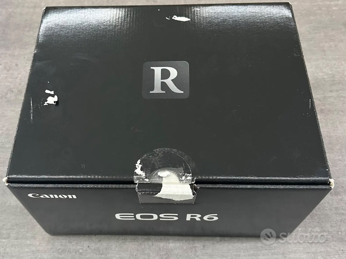 Canon EOS R6 Body – Usata – 101.295 scatti ottime condizioni