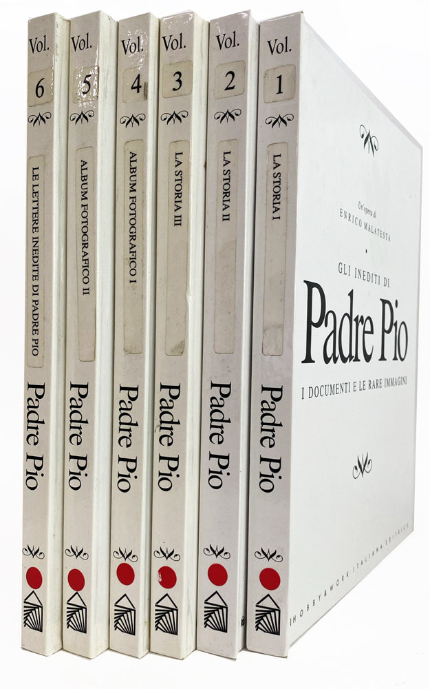 EBOND Gli Inediti Di Padre Pio E Malatesta Hobby e Work 6 Volumi Libro LI046426