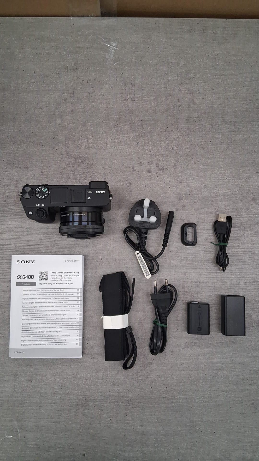 Sony Alpha 6400 + Obiettivo Sony E PZ 16-50 mm F3.5-5.6 OSS – Ex esposizione