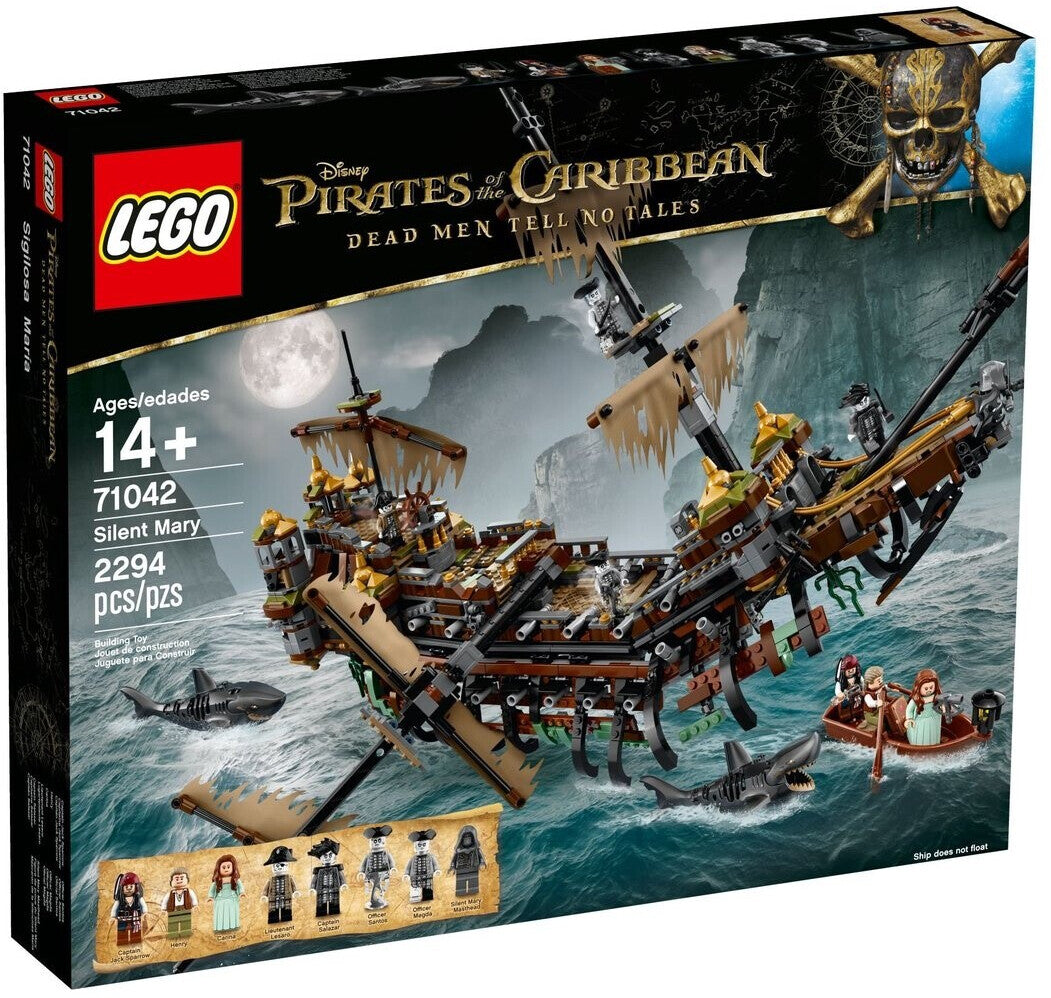 Lego 71042 Pirati dei caraibi Silent Mary