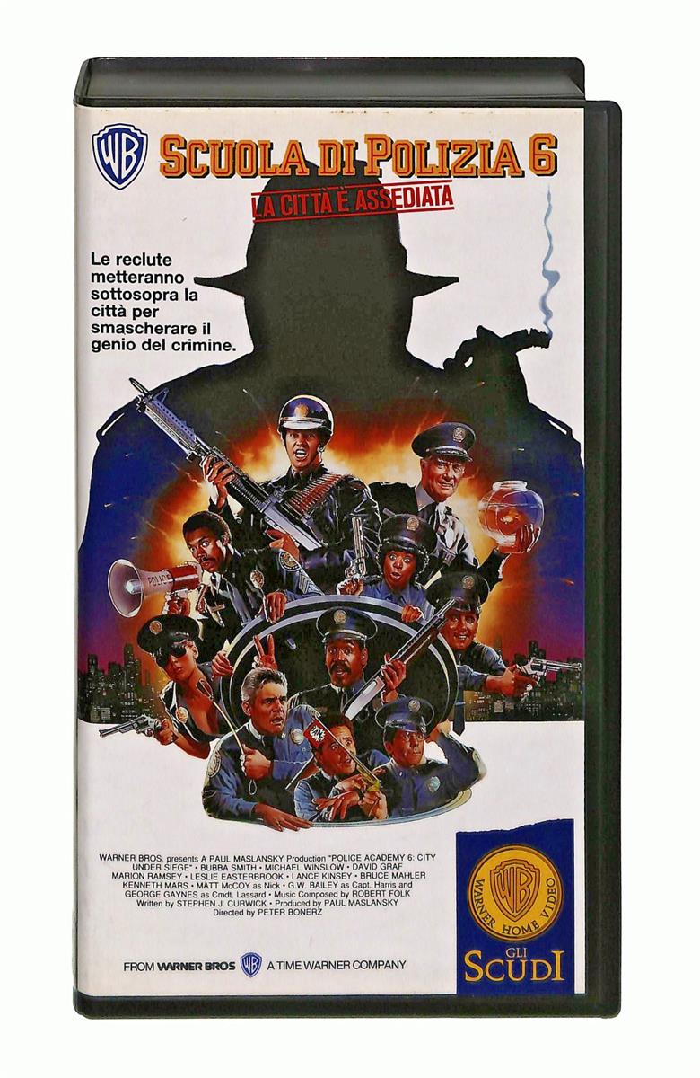 EBOND Scuola Di Polizia 6 La Citta e Assediata Gli Scudi Wb VHS VH004354