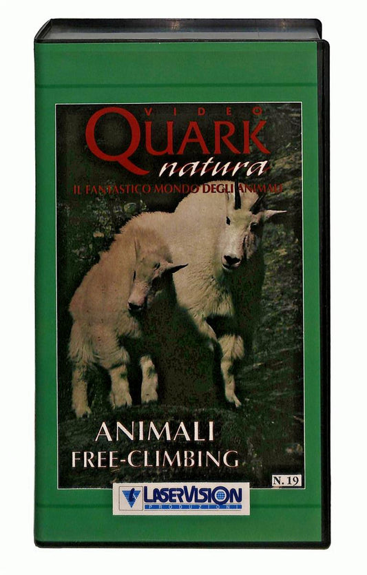 EBOND Video Quark Natura N 19 Animali Free Climbing VHS VH005080